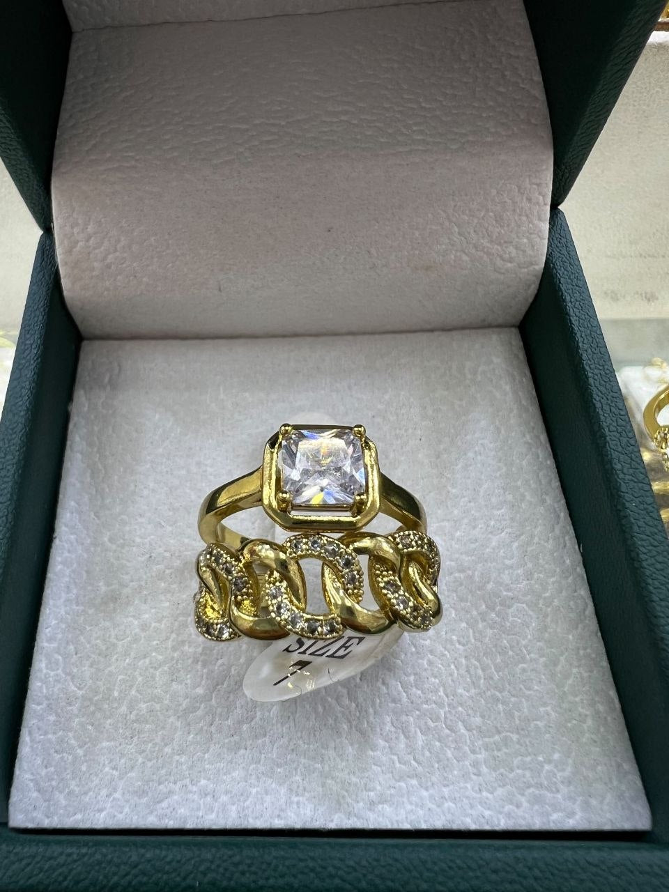 طقم الخواتم الذهبية 💍 (2 ولا 3 خواتم) · 12 موديل