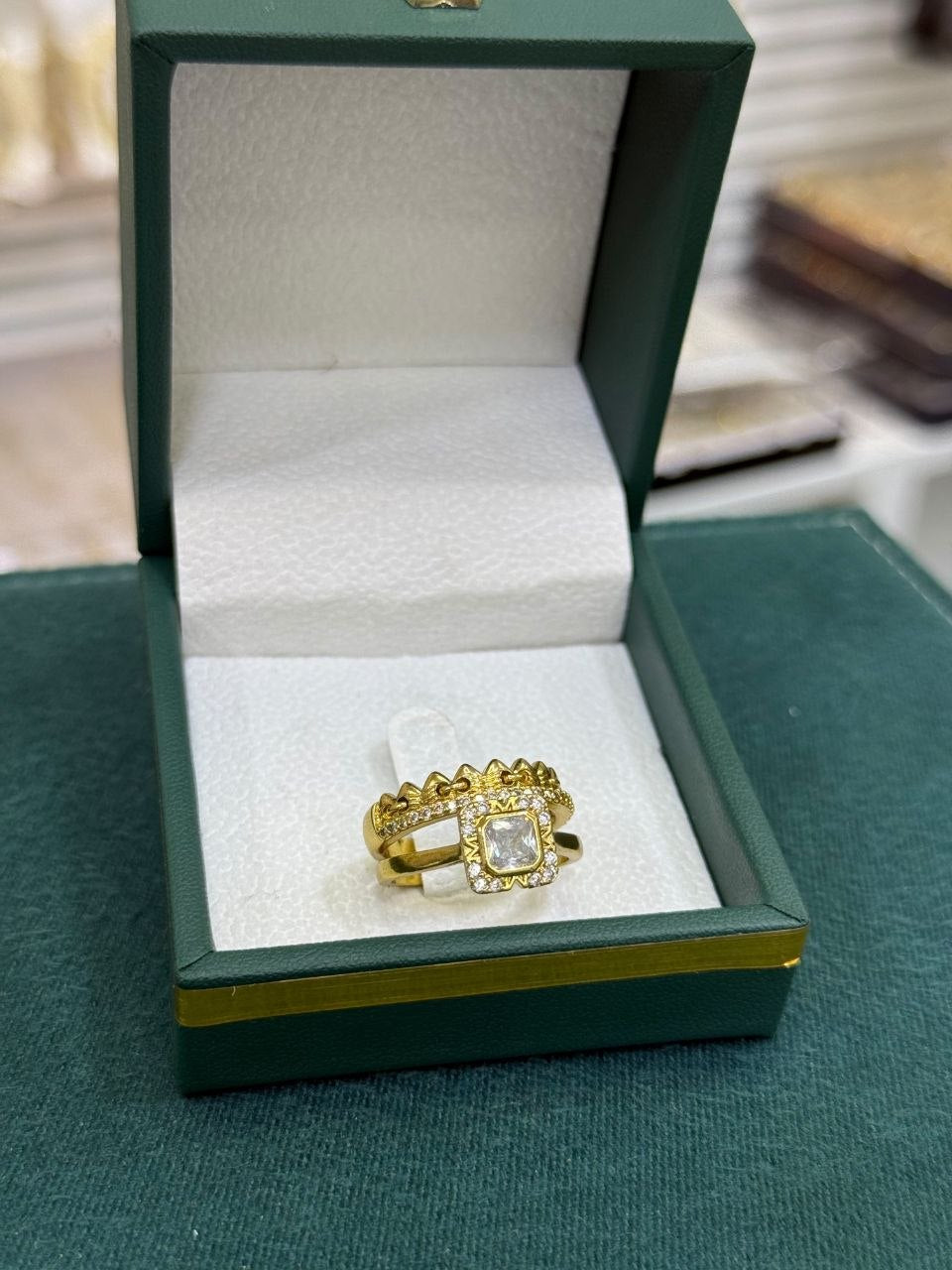 طقم الخواتم الذهبية 💍 (2 ولا 3 خواتم) · 12 موديل