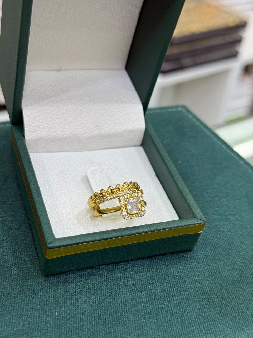 طقم الخواتم الذهبية 💍 (2 ولا 3 خواتم) · 12 موديل