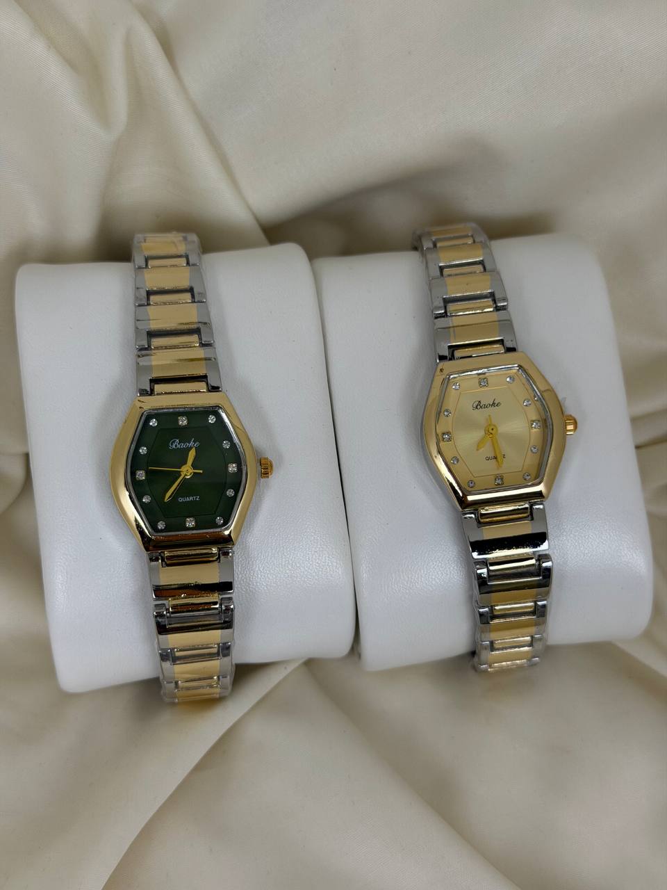 ساعة تونو ذهبي وفضي ⌚